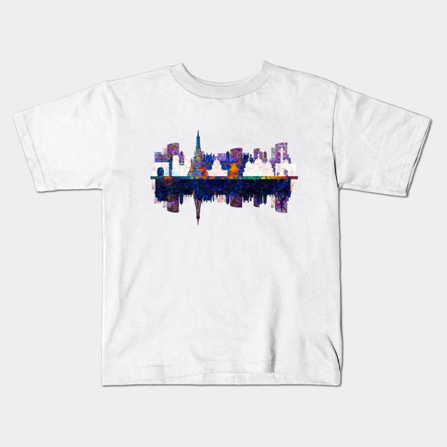 Paris Kids T-Shirt by crunchysqueak